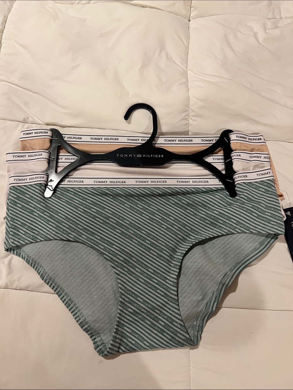 Tommy Hilfiger free package panties with Logo Waistband size medium